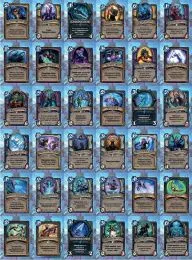 Дополнение Hearthstone "Рыцари ледяного трона" 182 карты