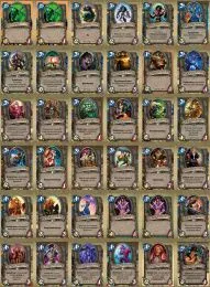 Дополнение Hearthstone Классический набор 504 карты