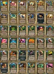 Дополнение Hearthstone Классический набор 504 карты
