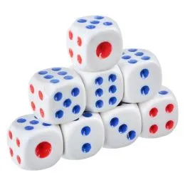 Классические кубики 12мм 100шт