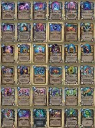 Дополнение Hearthstone "Проект Бумного дня" 322 карт