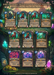 Дополнение Hearthstone "Экспедиция в Ун'Горо" 281 карта