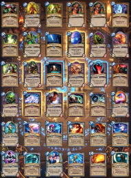 Дополнение Hearthstone Классический набор 504 карты