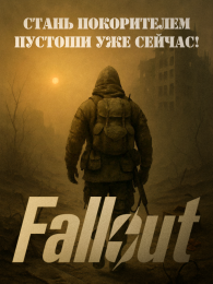 Настольная карточная игра "Настольный Фоллаут" юмористическая стратегия для компании, 3-6 игроков, постапокалипсис