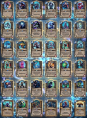 Дополнение Hearthstone "Рыцари ледяного трона" 182 карты