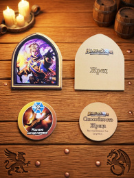 Набор героев и способностей Hearthstone
