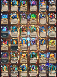 Дополнение Hearthstone Вольный набор 504 карты