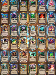 Дополнение Hearthstone Вольный набор 504 карты