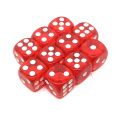 Красные кубики 16мм 100шт