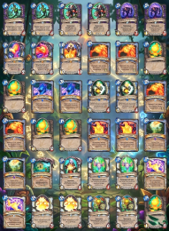 Дополнение Hearthstone "Экспедиция в Ун'Горо" 281 карта