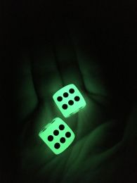 Светящиеся кубики 16мм 100шт