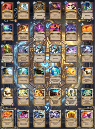Настольная игра Hearthstone (Двойной набор)