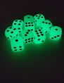 Светящиеся кубики 16мм 10шт