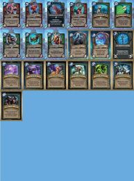 Дополнение Hearthstone "Рыцари ледяного трона" 182 карты